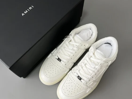 Amiri Skel Top Low White Reps