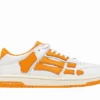 Amiri Skel Top Low White Orange Reps