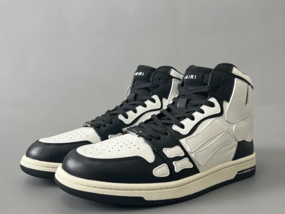 Amiri Skel Top Hi Black White Reps