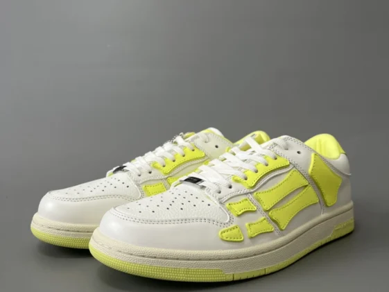 Amiri Skel Top Low White Lime Reps