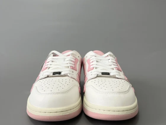 Amiri Skel Top Low White Pink Reps