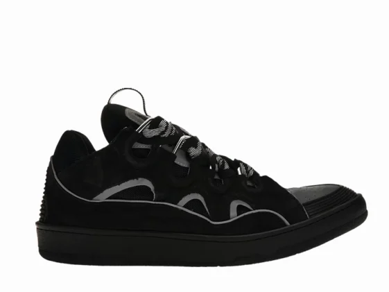 Lanvin Curb Sneaker Black Grey Reps