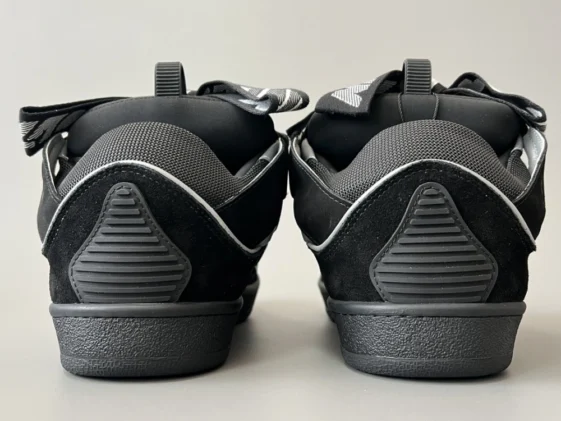 Lanvin Curb Sneaker Black Grey Reps