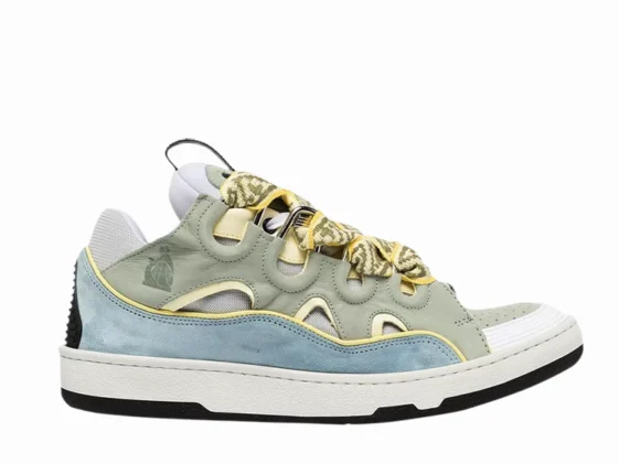 Lanvin Curb Sneaker Blue Grey Reps