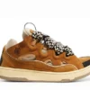 Lanvin Curb Sneaker Brown Reps