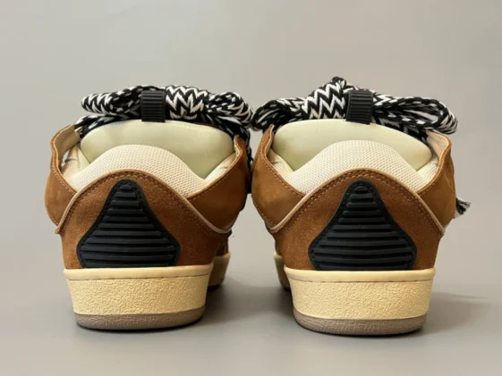 Lanvin Curb Sneaker Brown Reps