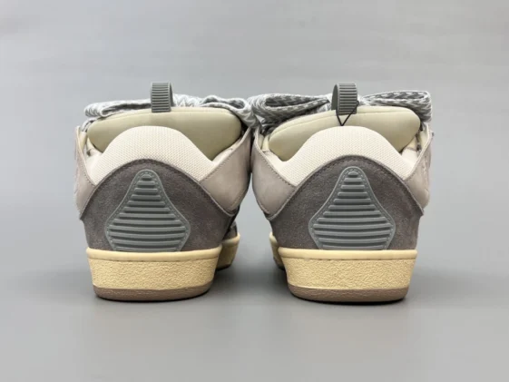 Lanvin Curb Sneaker Grey Ivory Reps