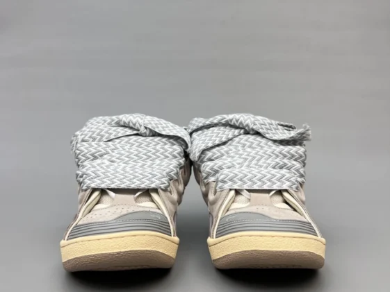 Lanvin Curb Sneaker Grey Ivory Reps