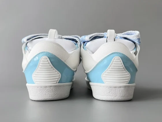 Lanvin Curb Sneaker White Light Blue Reps