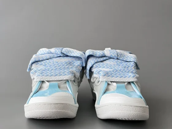 Lanvin Curb Sneaker White Light Blue Reps