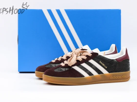 The Blue Trio X Gazelle Indoor Bronze Light Brown Reps