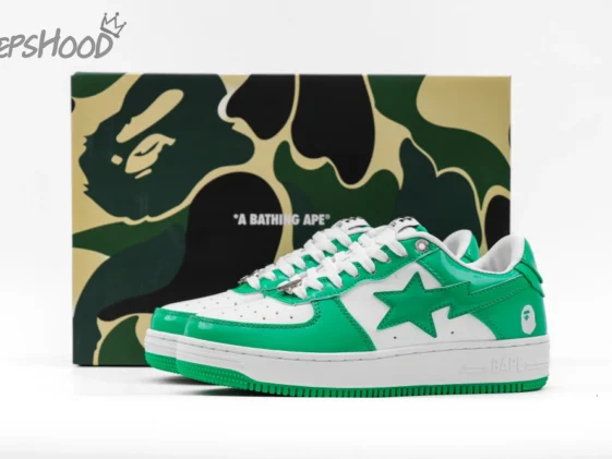 Bapesta Green Reps