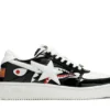 Bapesta Low M1 Shark Face Black Reps