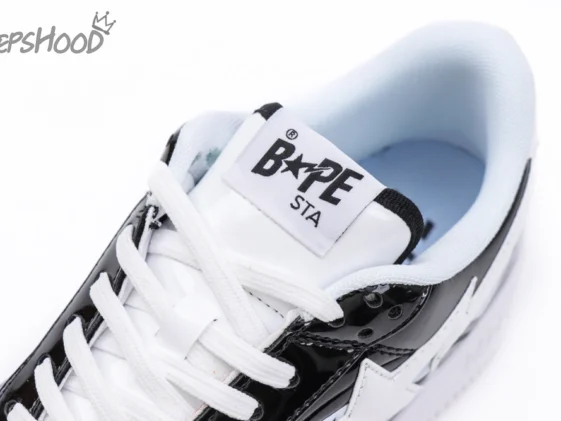 Bapesta Low M1 Shark Face Black Reps