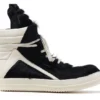 Rick Owens Black Geobasket Pony Hair Reps