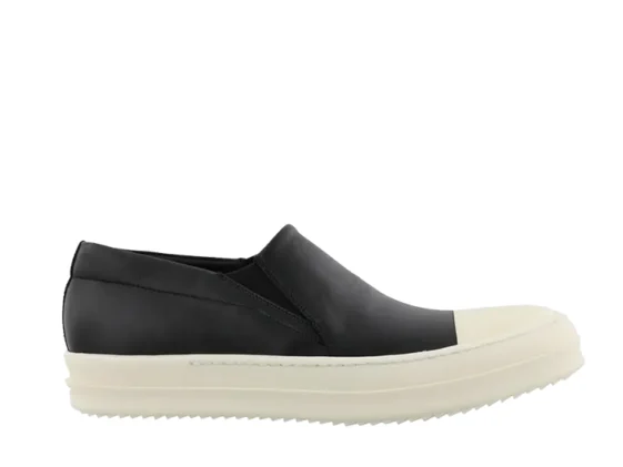 Rick Owens Boat Slip On Black Reps