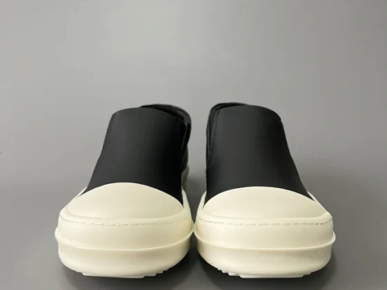 Rick Owens Boat Slip On Black Reps