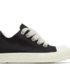 Rick Owens Drkshdw Fogachine Cotton Megalace Low Black Milk Reps