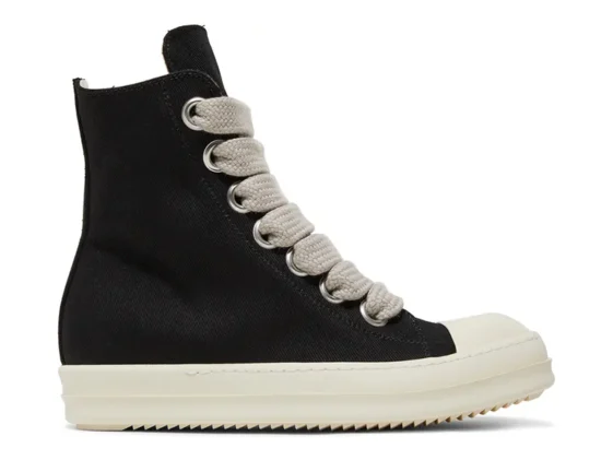 Rick Owens Drkshdw Fogachine Cotton Denim Megalace Black Milk Reps