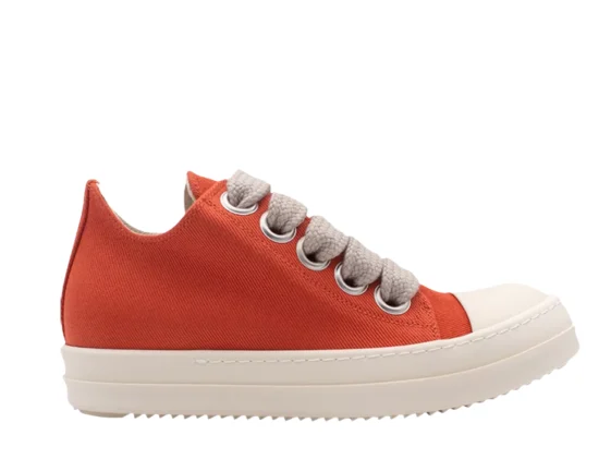 Rick Owens Fogachine Cotton Denim Megalace Orange Milk Reps