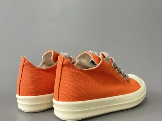 Rick Owens Fogachine Cotton Denim Megalace Orange Milk Reps