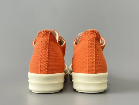 Rick Owens Fogachine Cotton Denim Megalace Orange Milk Reps