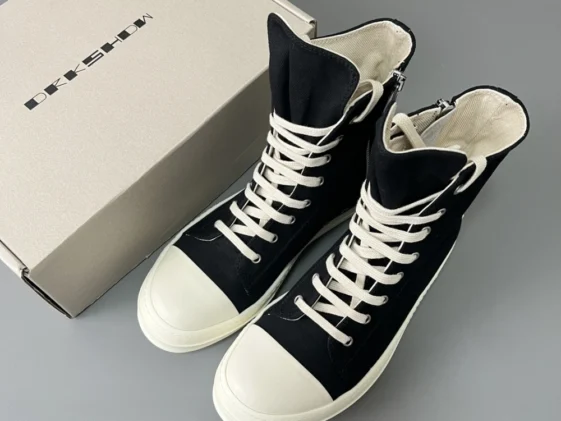 Rick Owens Fogachine Cotton Nylon Black Milk Reps