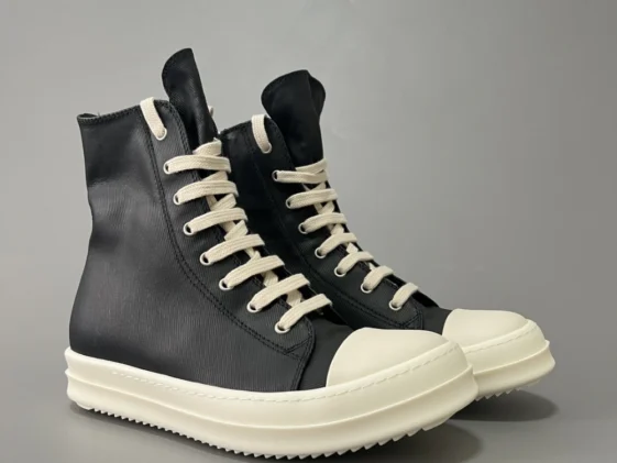 Rick Owens Drkshdw Fogachine Cotton Nylon Black Milk Reps