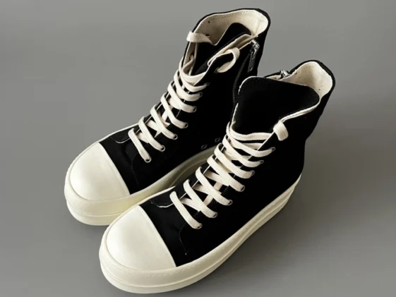 Rick Owens Drkshdw Lido Double Bumper Black Milk Reps