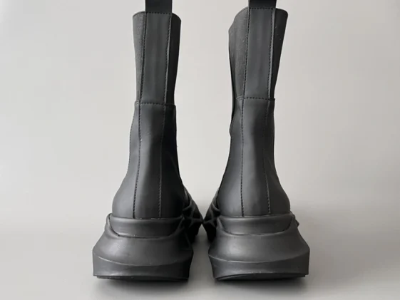 Rick Owens Drkshdw Strobe Beatle Abstract Boots Black Reps