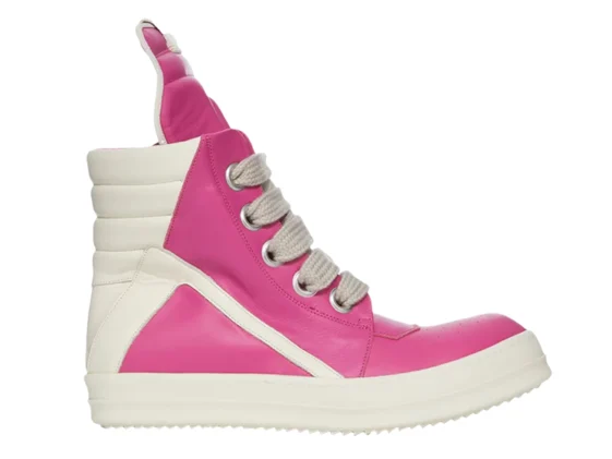 Rick Owens EDFU Runaway Geobasket Hot Pink Milk Reps