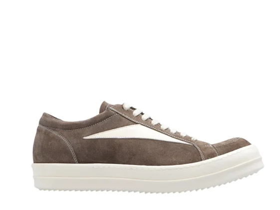 Rick Owens EDFU Suede Leather Intage Dust Milk Reps