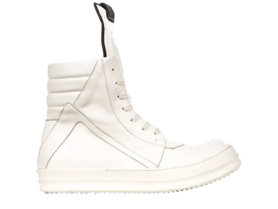 Rick Owens FW17 Glitter Geobasket Milk White Reps