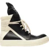 Rick Owens Geobasket Milk Black Reps