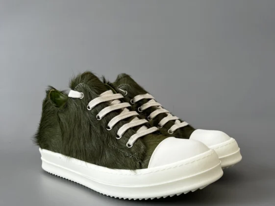 Rick Owens Green Pony Hair Reps