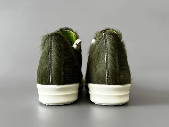 Rick Owens Green Pony Hair Reps