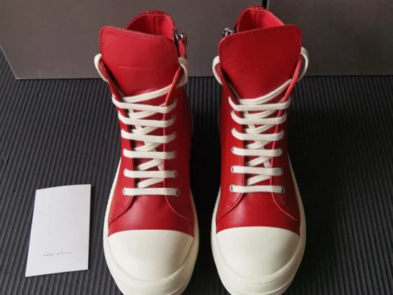 Rick Owens Lido Cardinal Red Reps