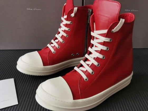 Rick Owens Lido Cardinal Red Reps