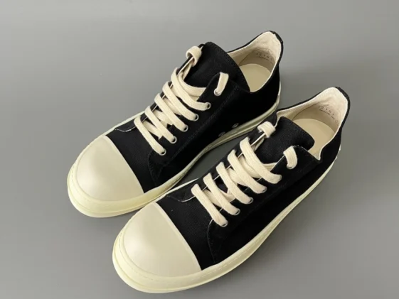 Rick Owens Lido Low Black Milk Reps