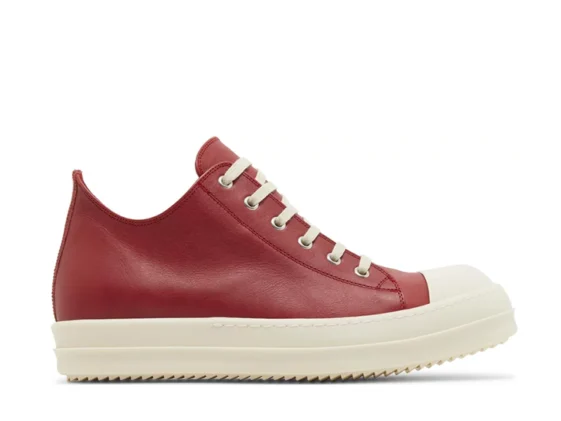 Rick Owens Lido Low Cardinal Red Reps