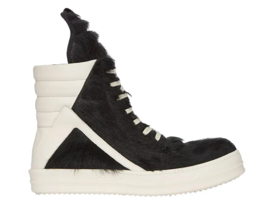 Rick Owens Lido Runway Geobasket Black Milk Reps