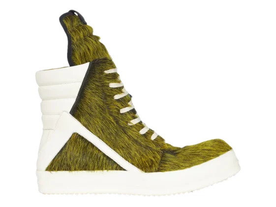 Rick Owens Luxor Geobasket Acid Melange Pony Reps