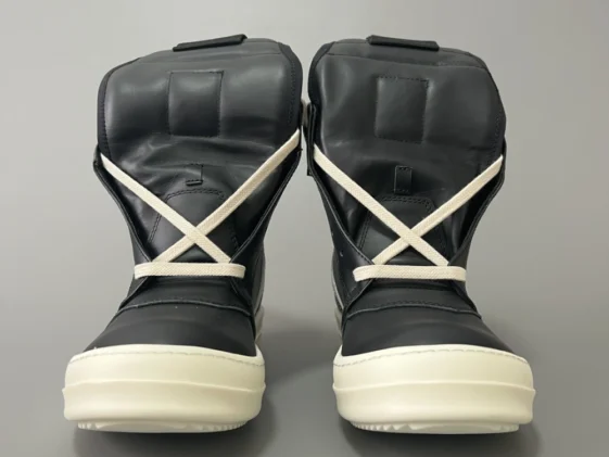 Rick Owens Luxor Geobasket Black Milk Reps