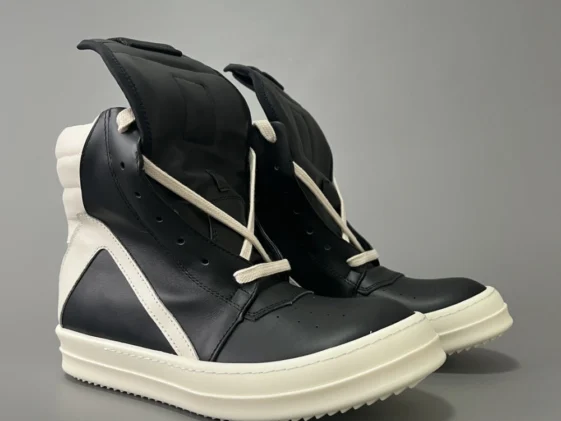 Rick Owens Luxor Geobasket Black Milk Reps