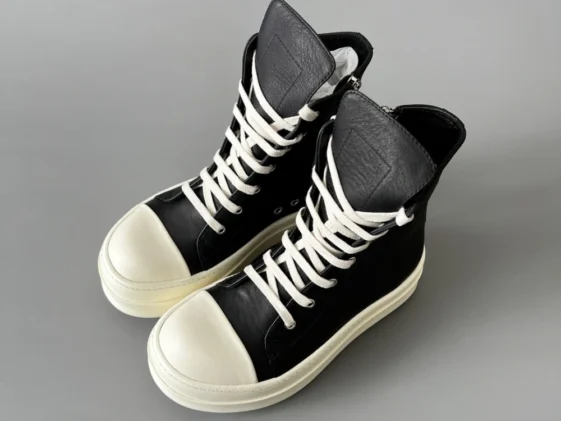 Rick Owens Luxor Runway Mega Bumper Black Milk Reps