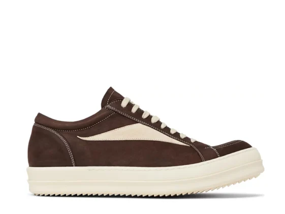 Rick Owens Luxor Vintage Low Brown Milk Reps