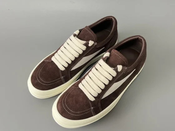 Rick Owens Luxor Vintage Low Brown Milk Reps