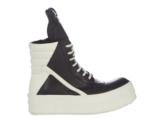 Rick Owens Mega Bumper Geobasket Black Milk Reps