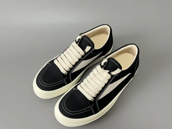 Rick Owens Porterville Drkshdw Vintage Low Black Milk Reps