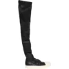 Rick Owens Porterville Knee High Stocking Black Milk Reps